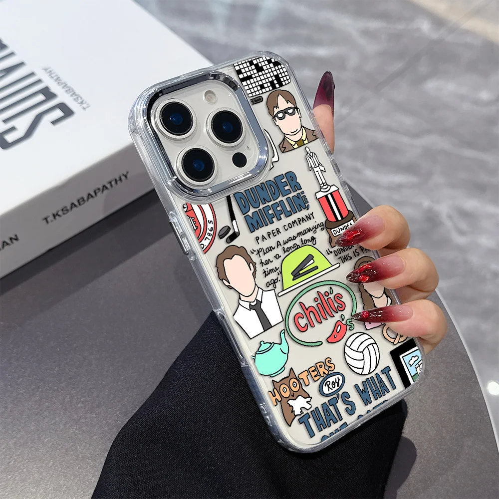 The Office TV Show Transparent Soft Silicone Phone Case