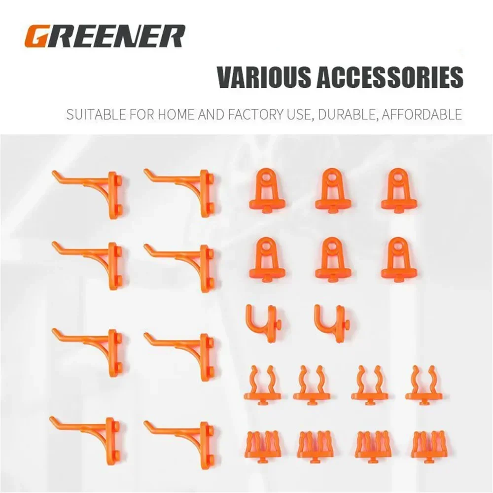 Tool Organizer Hardware Garage Tool Board Wall-Mounted Tool Hanging Board ToolBox with Hook Workshop Storage Rack Parts Storage Box Car