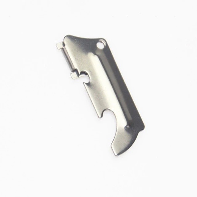 Polished Stainless Steel Multi-Purpose Opener Foldable Mini Portable for Kitchen Camping Opener Can Travel