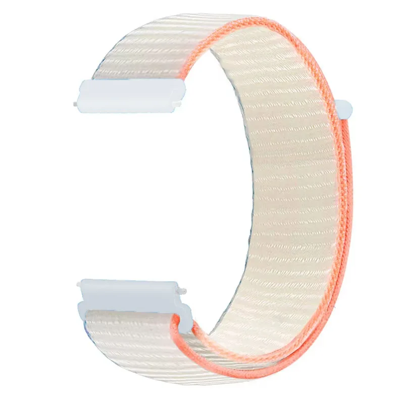 Premium Sport Nylon Loop Strap, Adjustable Lightweight Bracelet, 20mm & 22mm Options