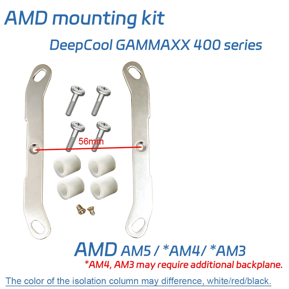 Am5 Am3 Am4 AMD Mounting Kit For DeepCool GAMMAXX 400 Series AM5