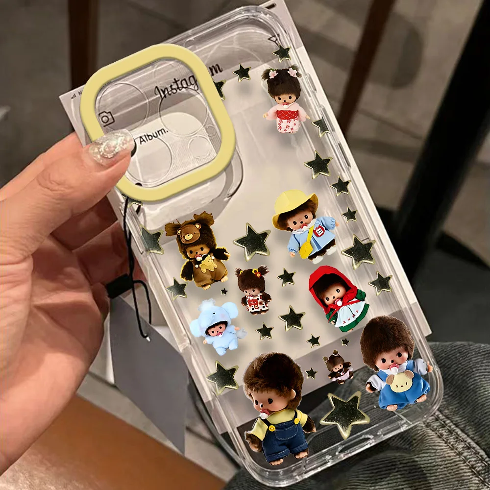 ตัวเลือกสินค้า เคส iPhone ลาย Monchhichi น่ารัก