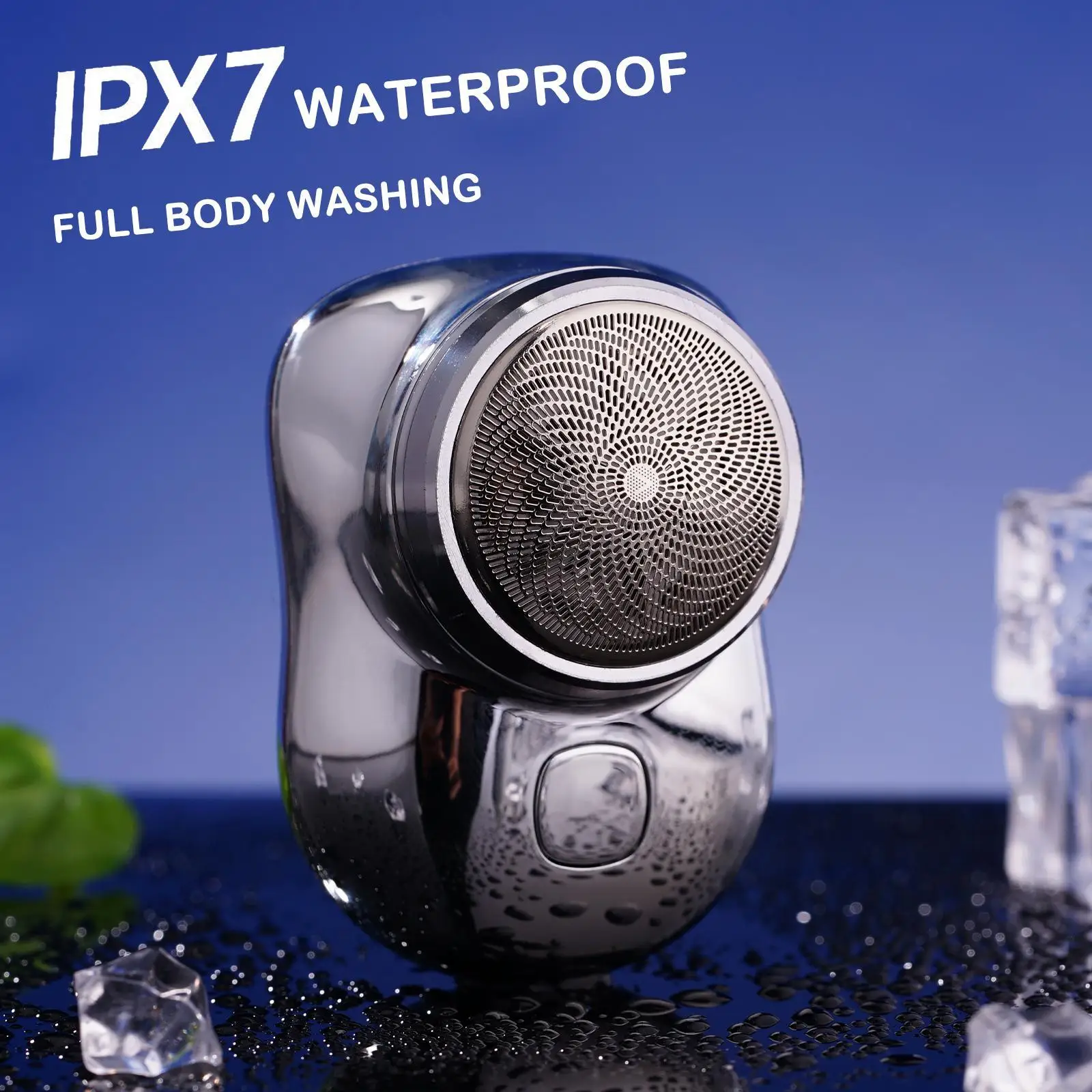 2024 New Portable Mini Light Waterproof Electric Zao Shaver USB Rechargeable Wet Dry Painless Face Beard Shaver For Home Travel 2