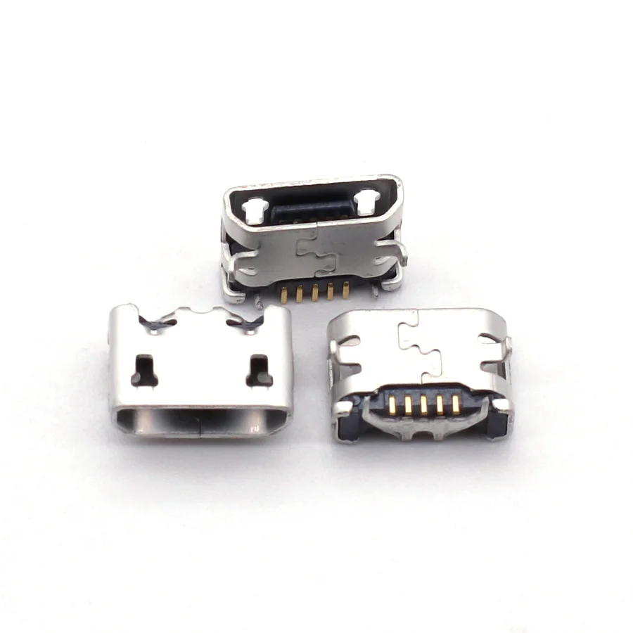 

20 шт., micro mini USB порт для зарядки, док-станция, разъем для розетки, 5pin, запасные части для ZTE Blade V6 X7 D6