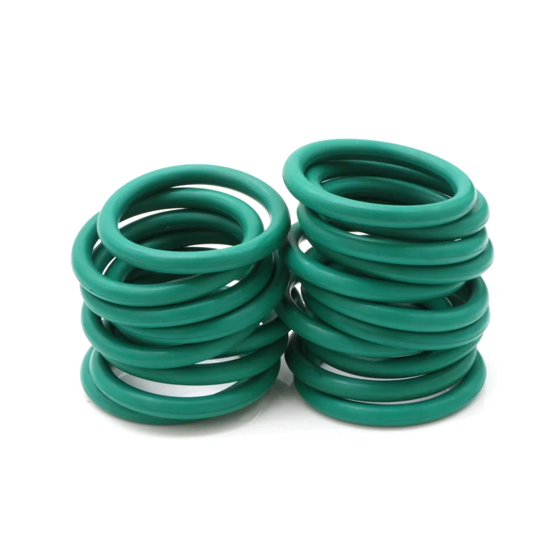 10pcs CS 5.0mm OD 16  100 mm 녹색 FKM 불소 고무 O 링 씰링 가스켓 절연 오일 고온 저항 녹색