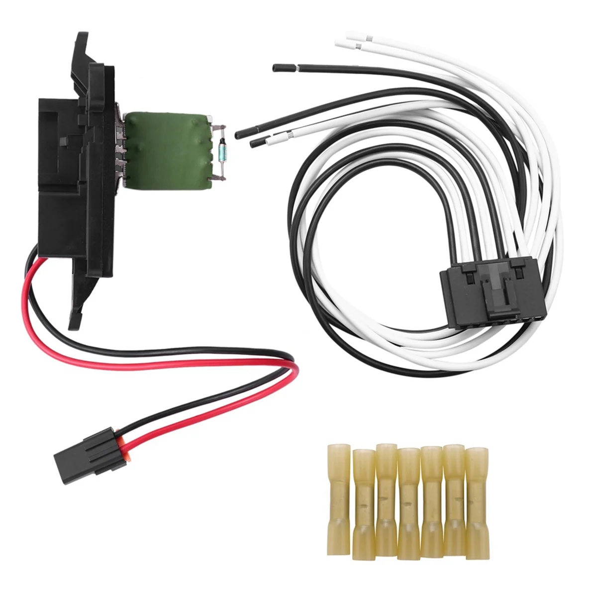 

89019088 89018308 Blower Resistor Governor Resistor W/Harness Resistor Kit Automotive for Chevrolet