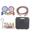 The refrigerant AC level gauge kit is packaged in a cardboard box and features a large knob that is easy to grip 5