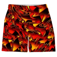 Street Painting Graffiti Shorts For Men 3d Print Personality Pattern Oversized Short Pants Many Colors Quick Dry Short Trousers 2