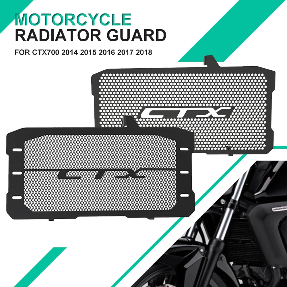 

Motorcycles Accessories ctx700 Radiator Grille Guard Grill Cover Protection For HONDA CTX700N CTX 700 N 2014 2015 2016 2017 2018