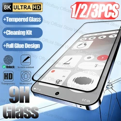 Tempered Glass Full Glue Screen Protector Film - 1/2/3 Pack for 3PCS Tempered Glass