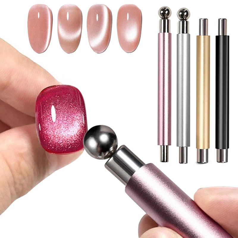 Strumento magnetico doppia punta per smalto cat eye con sfera_voghion.com