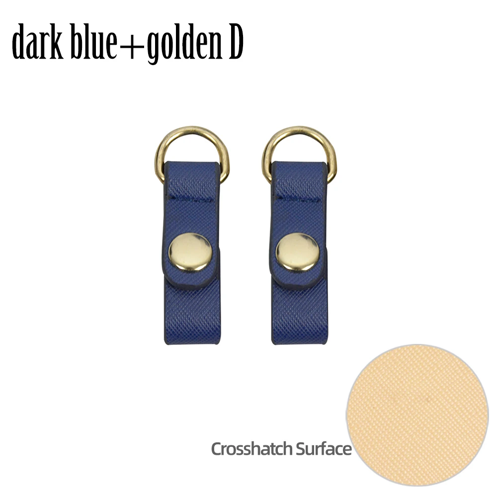 Premium Faux Leather Strap Clip Closure Attachment - Elegant Hook Clips