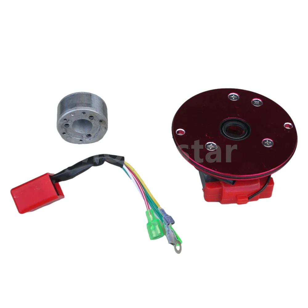 Kit Moteur Horizontal 50cc-125cc - Stator, Rotor, Bobine, Fil Aluminium/cuivre