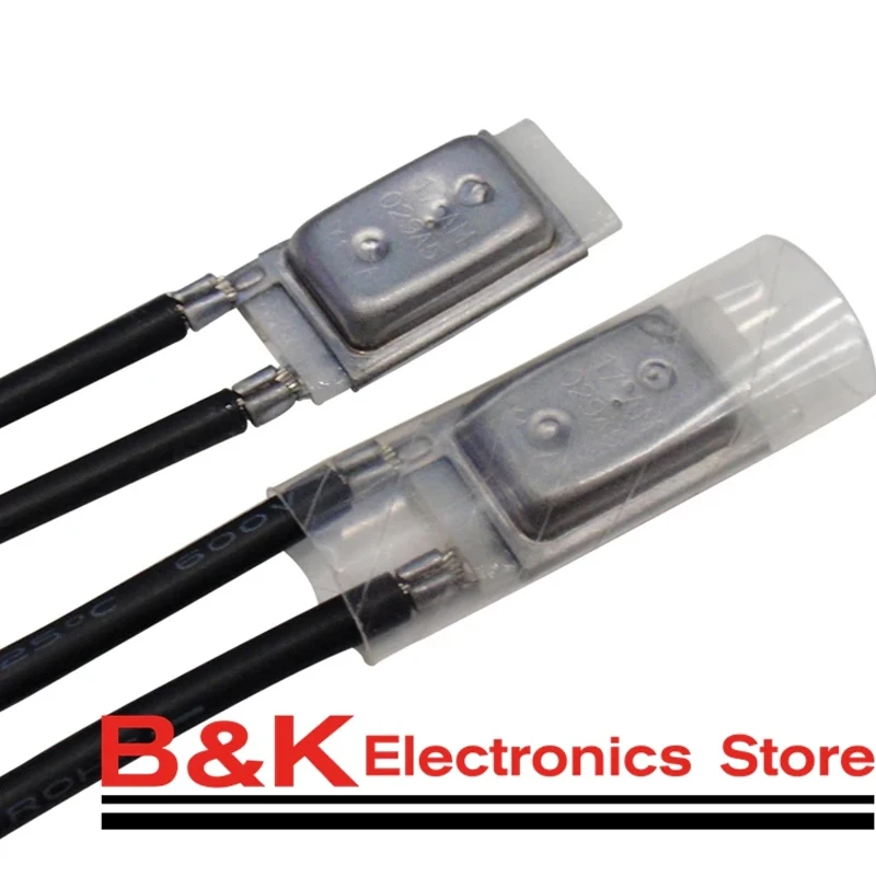 1/2/5/10PCS 17AM 60-180C 17AM019A5 Normally Closed 10A Overheat Protector Motor Power Temperature Switch Automatic reset Switch