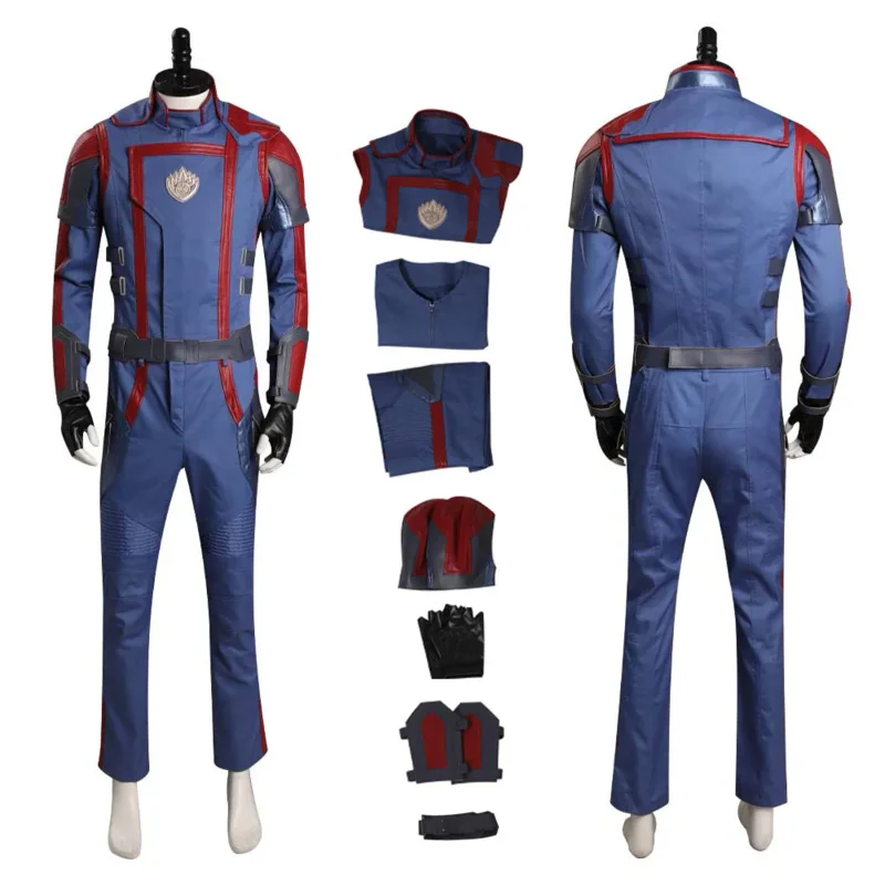 

Star Lord Cosplay Costume Outfits Halloween Carnival Suit
