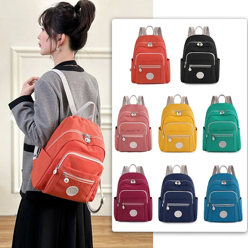

Простой женский рюкзак, новинка 2023, Корейская версия модного женского повседневного рюкзака для путешествий, двойной рюкзак