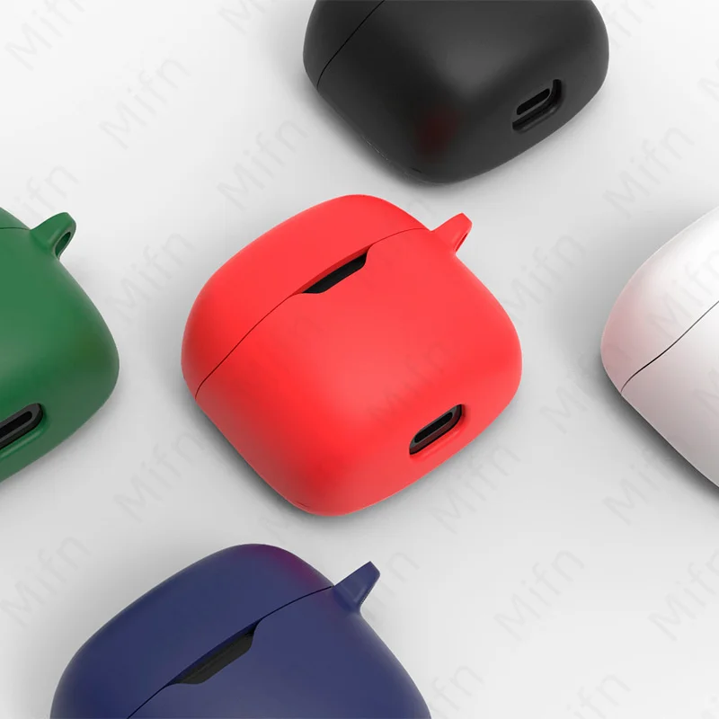 Per Jbl Tune Flex Case Custodia Per Auricolari Bluetooth Wireless In Silicone Antiscivolo Con Custodia Protettiva Con Gancio Per Jbl Tune Flex