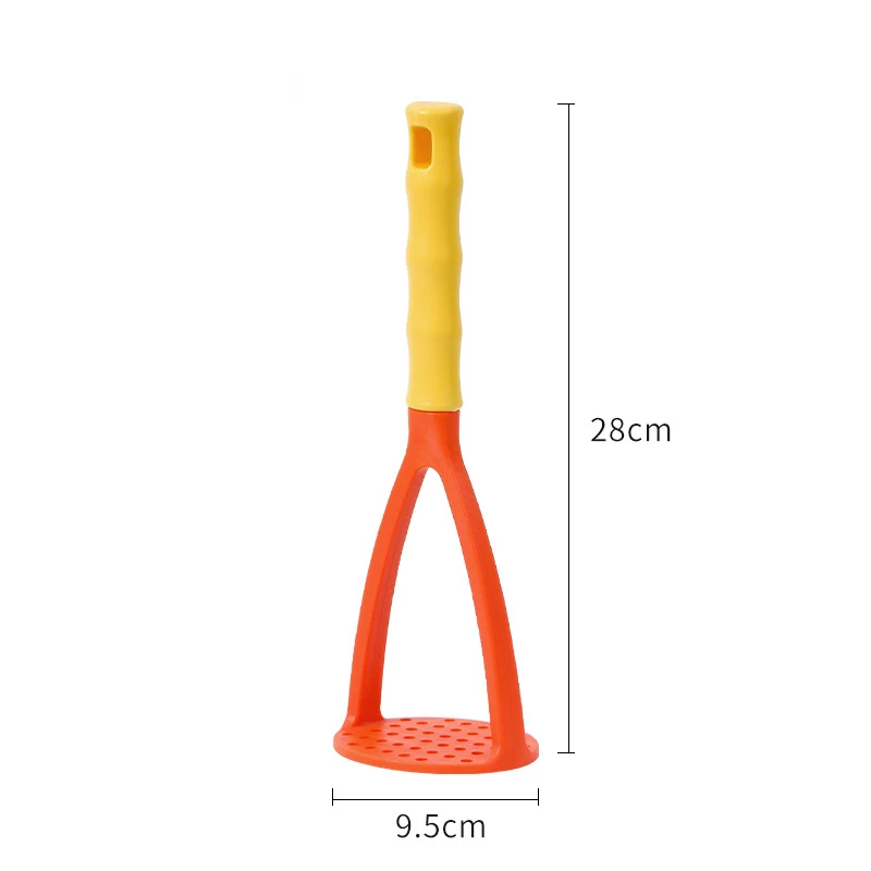 Potato Masher Ricer Kitchen Tool for Puree Baby Food Easy Clean Potato Press Crusher Vegetable Fruit Maker Smooth Mashed Potato