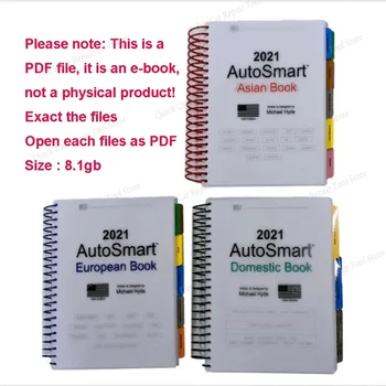 Repair Manual AutoSmart Tool for Asian Eu Domestic Cars Trucks Updated Models Information Service for Transponders Locksmith Set 1