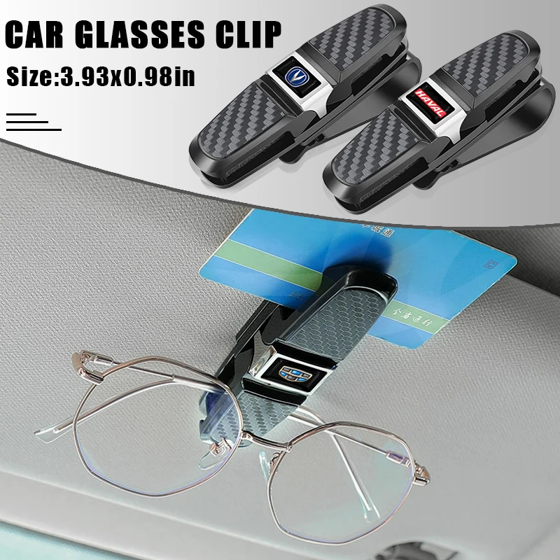 Car Glasses Clip Sun Visor Sunglasses Clip Holder for Alfa Romeo Giulia