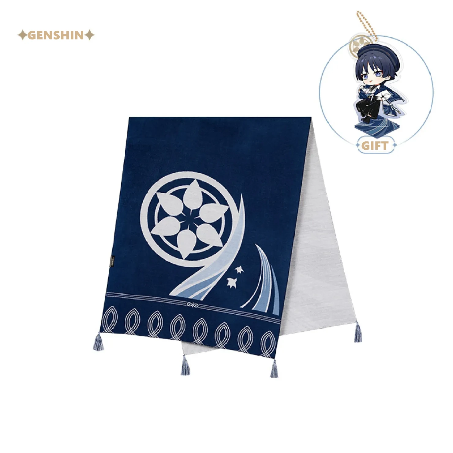 [Genuine] miHoYo Original Wanderer Theme Impression Casual Scarves Genshin Impact Cosplay Accessories Scaramouche Shawls 180CM