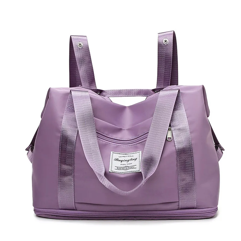 Unisex Fashion Large Travel Cabin Tote Bag Handbag Nylon Waterproof Shoulder Women Weekend Gym Female