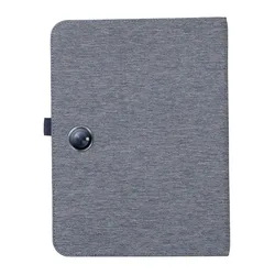 Soft Fabric Flip Stand Case with Stand Function for OPPO Pad Neo 11.4 (Blue)
