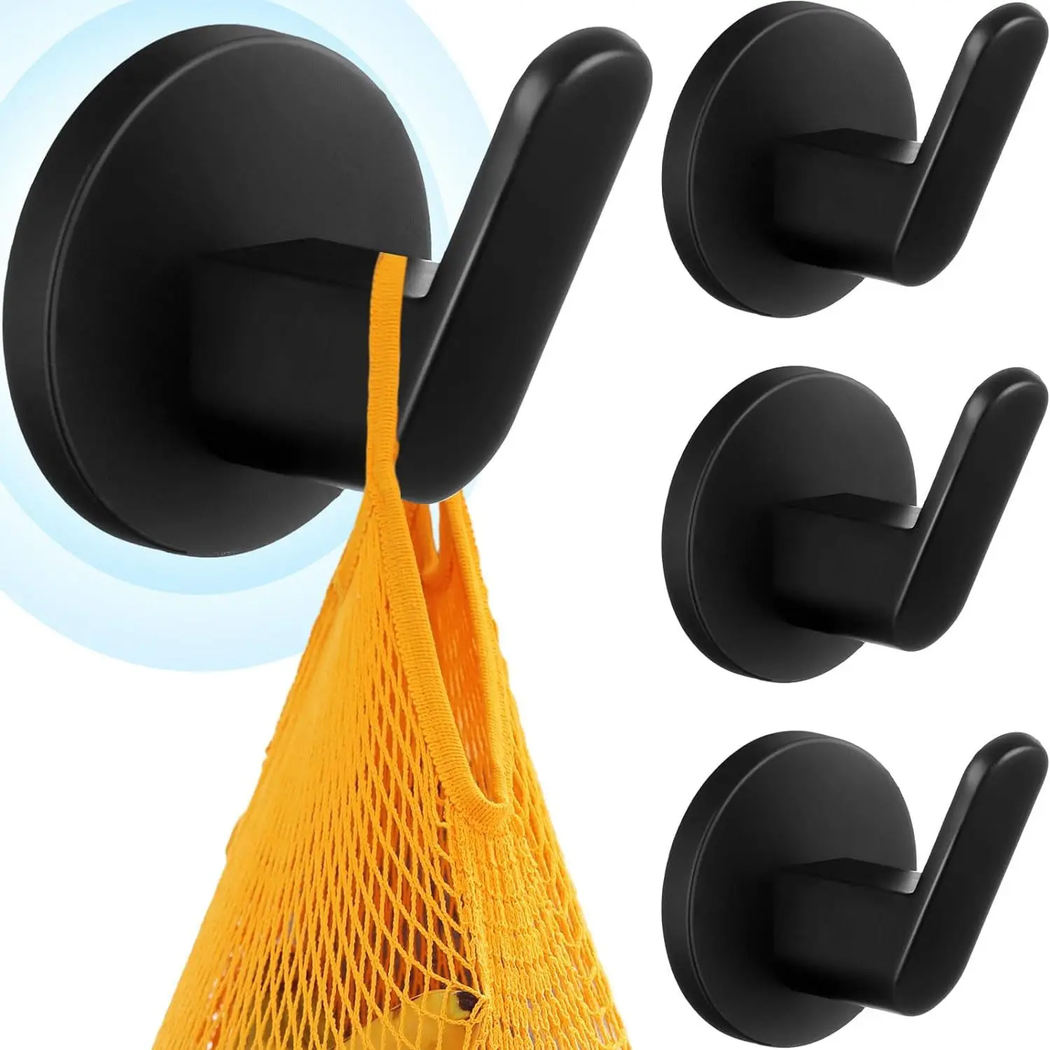 1개 강력 자석 걸이, 가방/옷걸이용, 고하중, 녹 방지, 드릴 필요 없는 자석 걸..