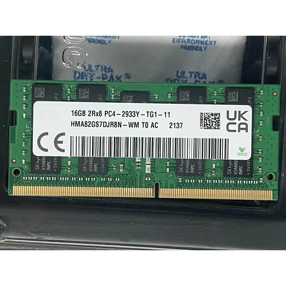 1 Pcs For SK Hynix 16GB 16GB 2Rx8 DDR4 2933 PC4-2933Y-T Notebook Memory HMA82GS7DJR8N-WM 6 1 Pcs For SK Hynix 16GB 16GB 2Rx8 DDR4 2933 PC4-2933Y-T Notebook Memory HMA82GS7DJR8N-WM - Image 4