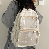 Japanese Style Transparent Ita Bag for Girls Comic Cons Large Capacity Women Backpack Fashion School Bags for College Student JK - Image 2