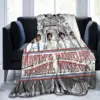Tally Hall Blankets Rock Music Band Travel Flannel Throw Blanket Warm Soft Outdoor Design Bedspread Birthday Present 3