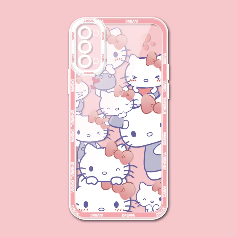 thumbnail image 1 of Funda de silicona suave para Samsung Galaxy, A53, A73, A13, A51, A71, A04, A04S, A04E, A14, A34, A54, A13, A23, A33, 5G, Hello Kitty, Kuromi Melody, 1 of 5
