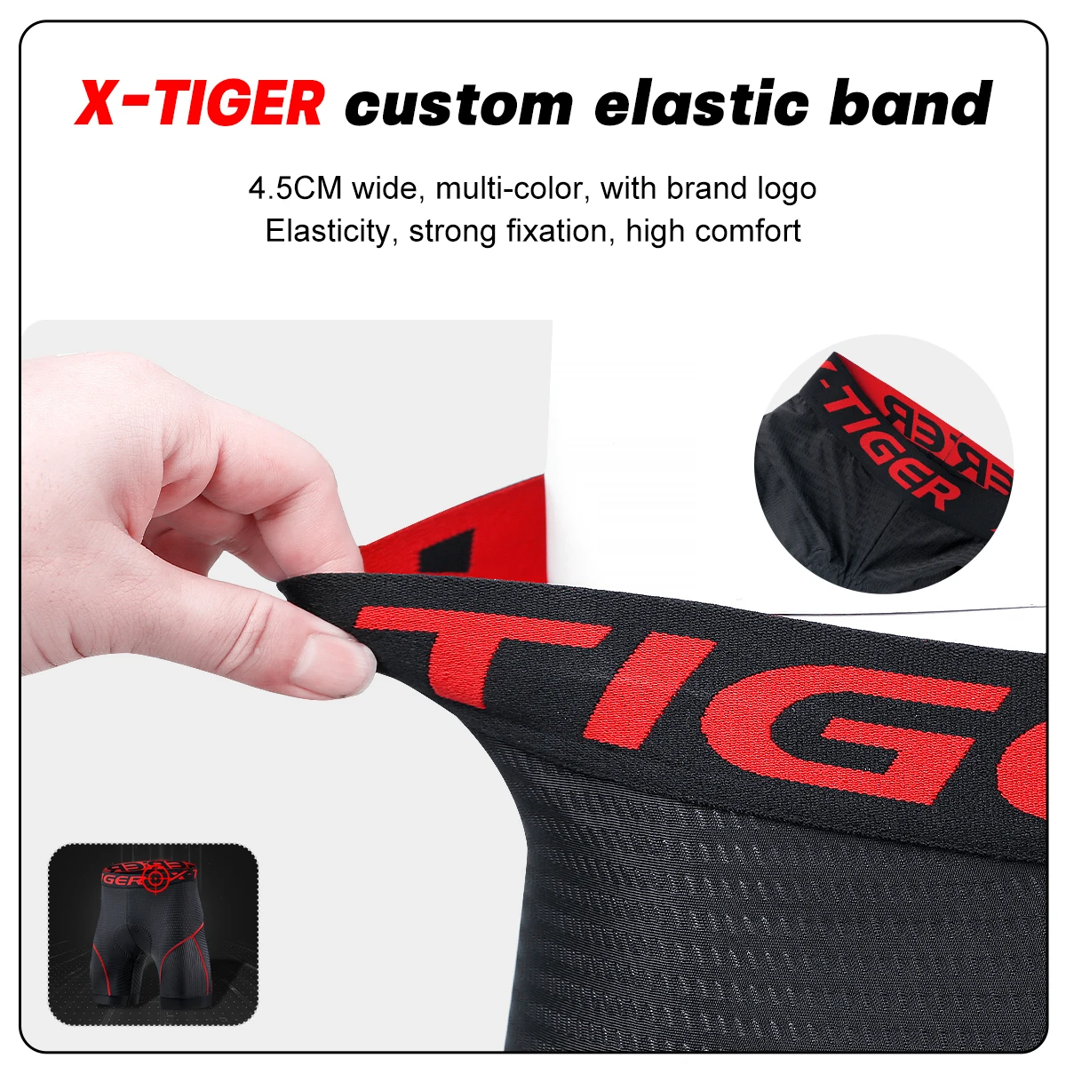 Cycling Shorts Breathable Mesh