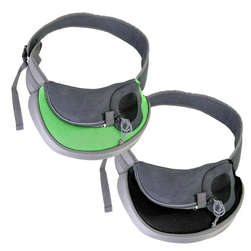 

Pet Carrier Cat Sling Bag Breathable Hand Free Safe Dog Crossbody Carrier With Adjustable Strap For Medium Small Dogs Cats