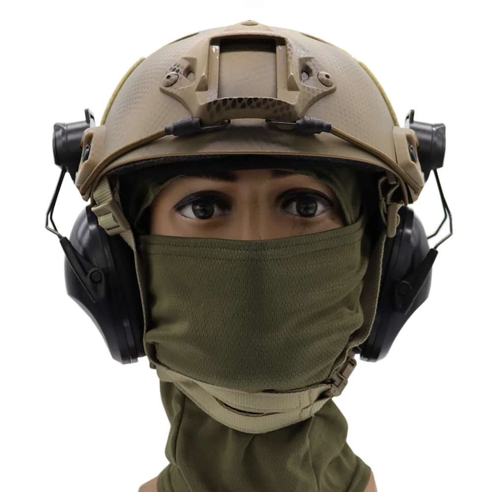 Anti-Noise Ear Plugs Tactical Hunting Ear Defenders Helmet Mounted Version Hearing Protection Soundproof For Shooting