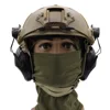 Anti-Noise Ear Plugs Tactical Hunting Ear Defenders Helmet Mounted Version EarMuff Hearing Protection Soundproof For Shooting 5
