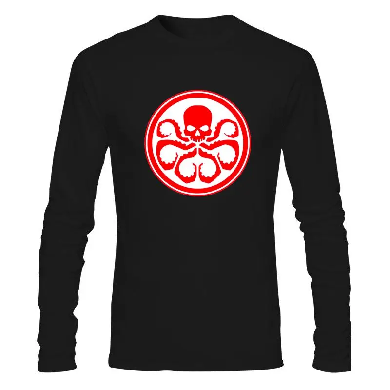 Мужская одежда новинка Гидра винтажный логотип II Ник агент щит Фурия комикс