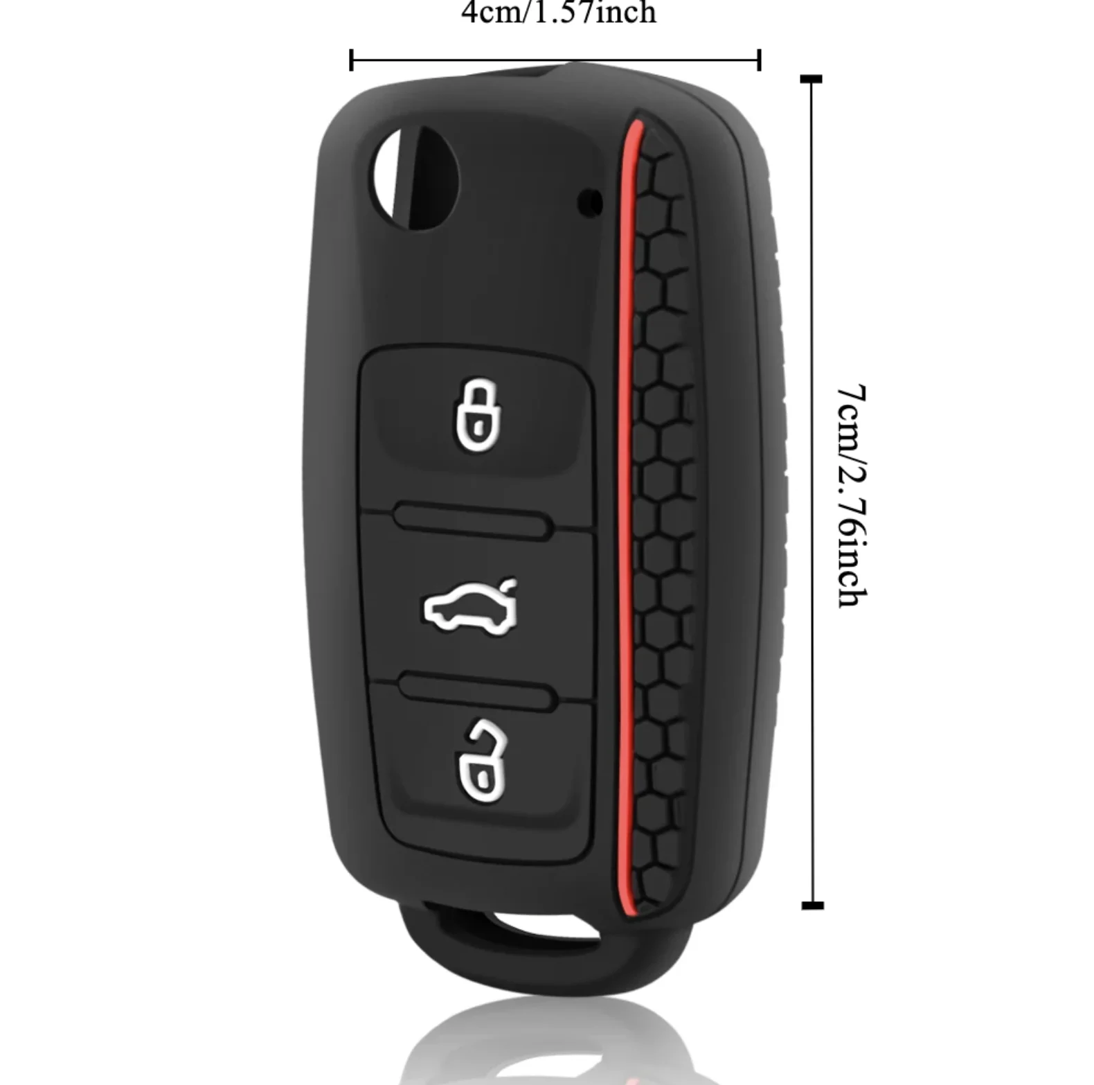 Car Key Case Keys Cover Protection Shell Bag For VW For Volkswagen Polo iguan Passat Golf Jetta Lavida Skoda Octavia