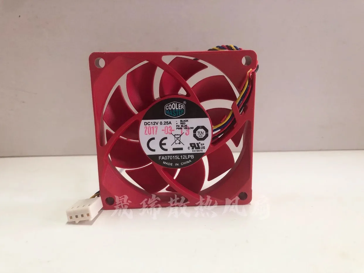 Spedizione Gratuita Cool Cool Supreme 7015 7Cm Fa07015L12Lpb 12V 0.25 Ventola Silenziosa A 4 Fili