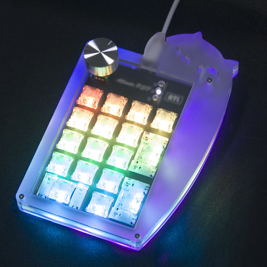 Tipo C ATRAVÉS de Programação Macro Teclado