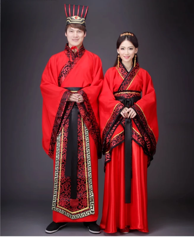 

Hanfu National Chinese Dance Costume Men Ancient Cosplay Traditional Chinese Clothing for Women Hanfu Clothes Lady Stage Dress