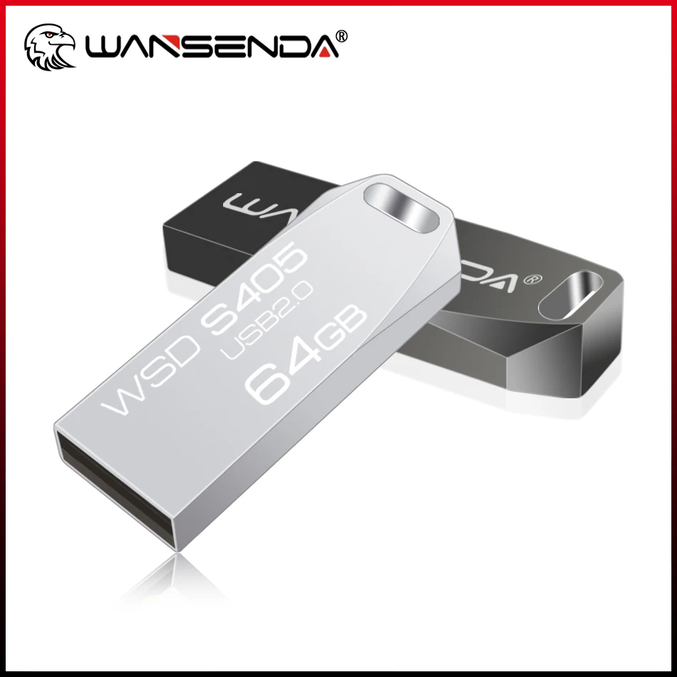 

WANSENDA USB 2.0 Flash Drive Pen Drive 4GB 8GB 16GB 32GB 64GB Pendrive Waterproof 128GB Memoria Disk Cle USB Memory Stick