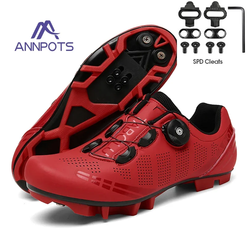 Chaussures De Cyclisme Homme - Route/VTT - Plates, Respirantes - Multi-tailles (Neufes, Boîte Ouverte)