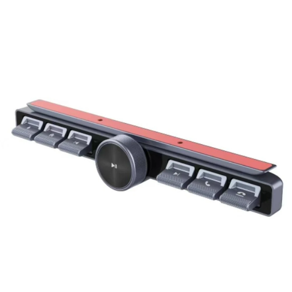7 tasti telecomando multimediale wireless LED controller per auto regolatore del volume risposta alle chiamate telefoniche per lettore di navigazione multimediale - Image 6