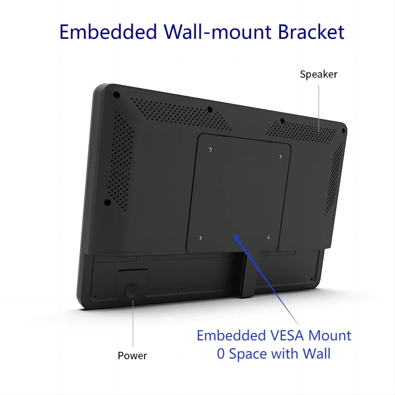 10.1 Inch Android POE Tablet Wall Mount Touch Screen Display With LED Light for