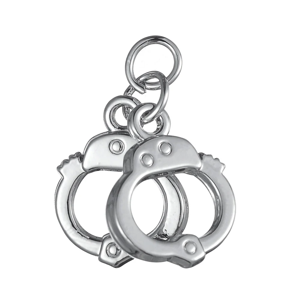 Jewelry Making Findings Handcuffs Jewelry Pendant Handcuffs