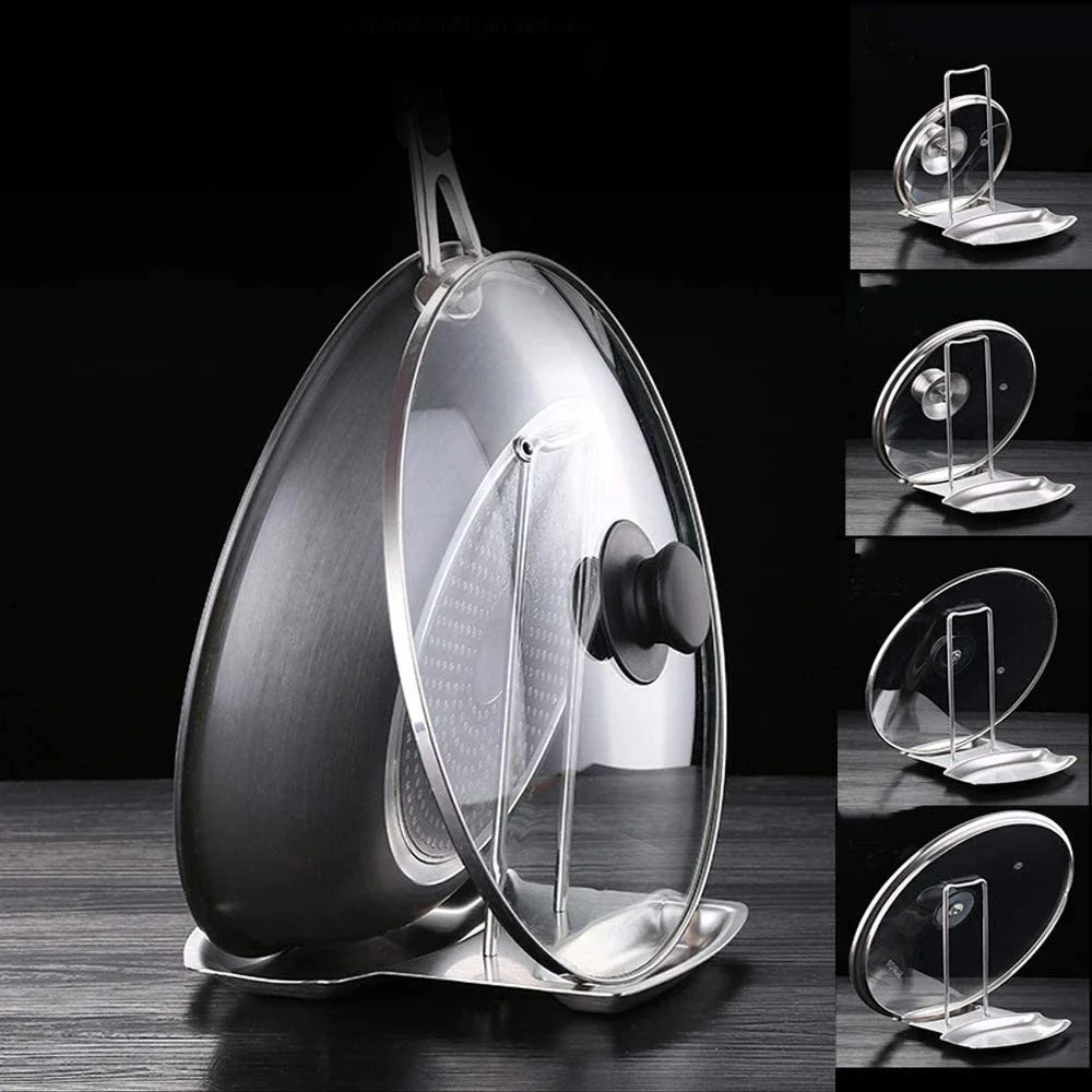 Stainless Steel Lid Holder 4