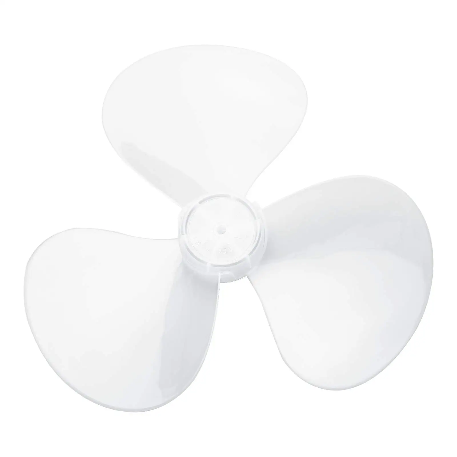 18" Replacement Fan Blade - 5 Leaf Plastic Blade With Nut Cover For Pedestal Fans