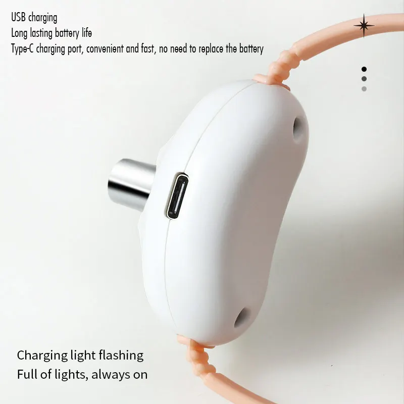 Laser Cat Collar Teasing Cat Electric USB Charging Kitten Automatic Cats Toy Smart Laser Teasing Cat Interactive Toy 2