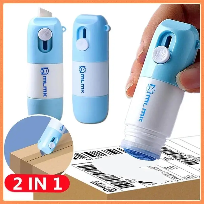 Thermal Paper Easer Mail Opener 2 in 1 Correction Fluid Knife Anti Peep Identity Information Privacy Protector Eraser